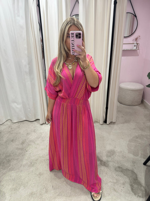 SUMMER DAYS DRESS PINK