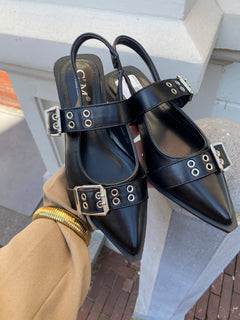 BUCKLE SLINGBACK
