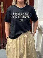 LE MARAIS TEE BLACK