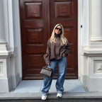 POLLY JACKET BROWN