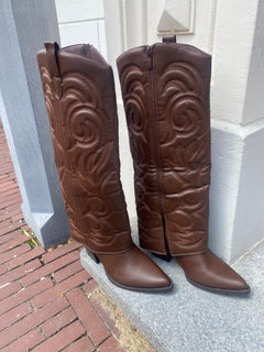 FESTIVAL BOOTS BROWN