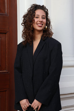 DIAMOND BLAZER BLACK