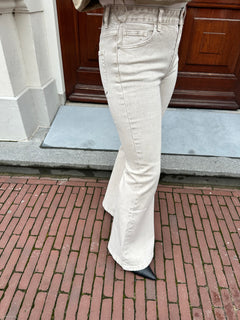 JENNIFER FLARED JEANS SAND