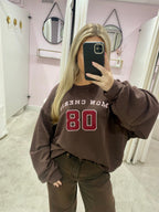 MON CHERIE SWEATER BORDEAUX