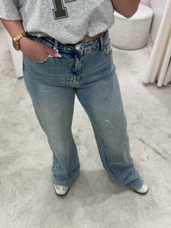 DIAMOND JEANS WIDE LEG TALL