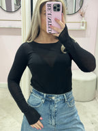 CASHMERE LONGSLEEVE MONICA BLACK