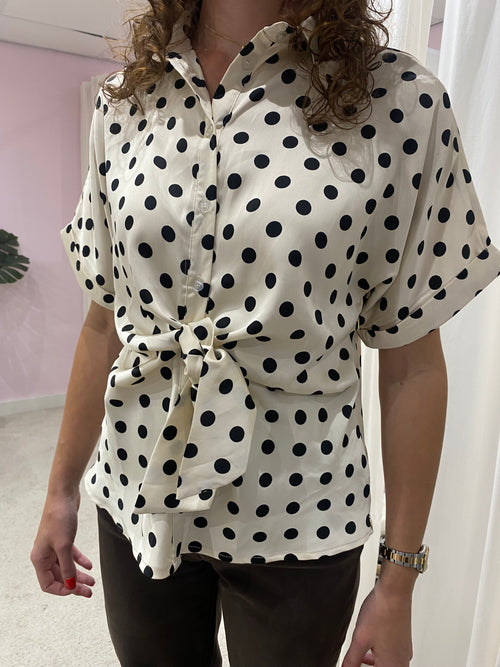 DOTS BLOUSE CRÉME