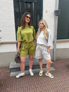 CASUAL TWO PIECE OLIVE