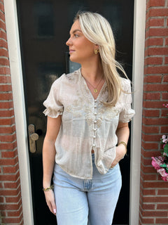 MARRA BLOUSE ECRU