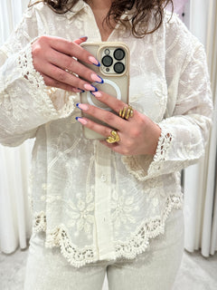 MELIKA BLOUSE CRÈME