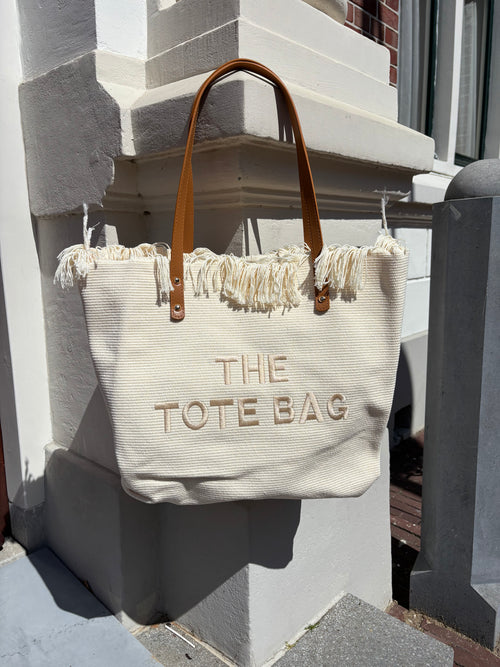 THE TOTE BAG BEIGE