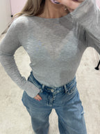 CASHMERE LONGSLEEVE MONICA GREY