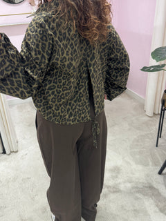 ARMY LEOPARD BLOUSE