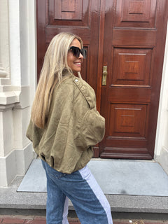 PHILLY SUEDINE JACKET GREEN