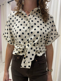 DOTS BLOUSE CRÉME