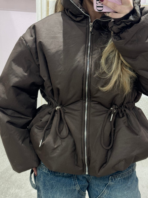 SOPHIE PUFFY JACKET BROWN