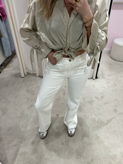 ELLIS JEANS WHITE TALL