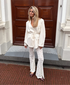 LACE PANT CRÉME