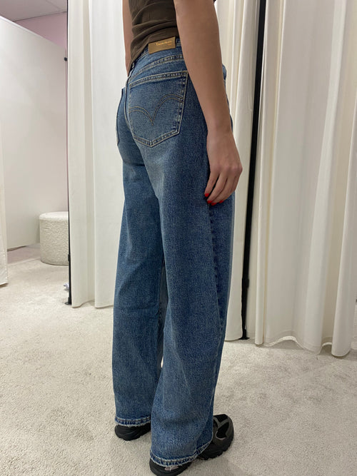 BARREL JEANS BLUE
