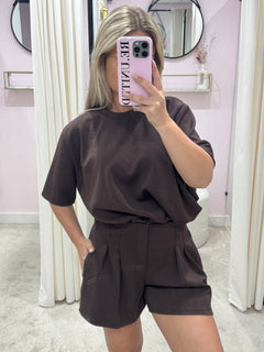 CASUAL TWO PIECE BROWN