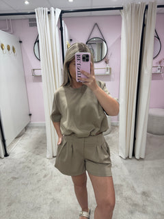CASUAL TWO PIECE TAUPE