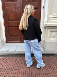 SHORT TRENCHCOAT BLACK