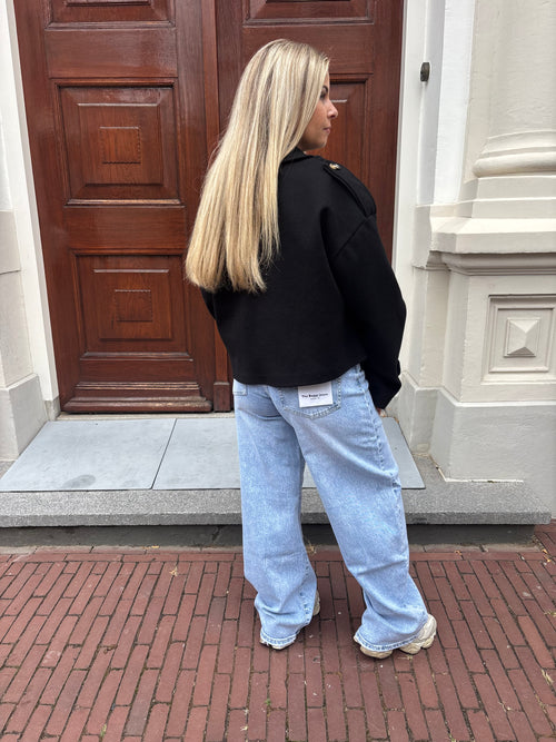 SHORT TRENCHCOAT BLACK