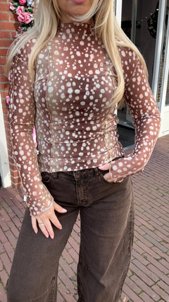 TRANSPARANT BAMBI TOP
