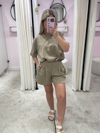 CASUAL TWO PIECE TAUPE