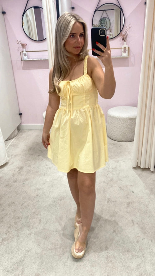 ANNA DRESS YELLOW