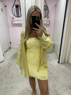 SILKY BLOUSE YELLOW