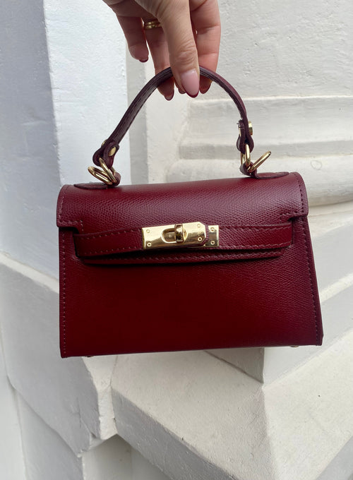 GRACE BAG BURGUNDY