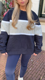 OFF-DUTY SWEATER NAVY