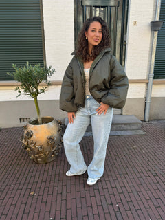 PUFFER JACKET ARMY GREEN