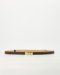 GARCIA BELT DARK BROWN