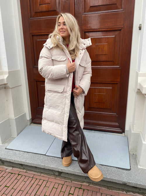 ALL TIME FAVORITE PADDED COAT BEIGE