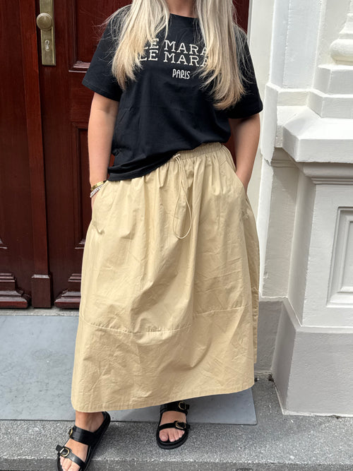 BALLOON SKIRT BEIGE