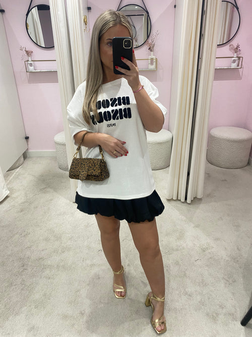 BALLOON SKIRT BLACK