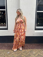GRACE DRESS ORANGE