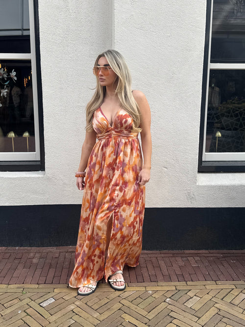 GRACE DRESS ORANGE