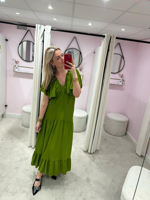 ENDLESS SUMMER DRESS GREEN