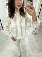 TIFFANY BLOUSE CRÈME
