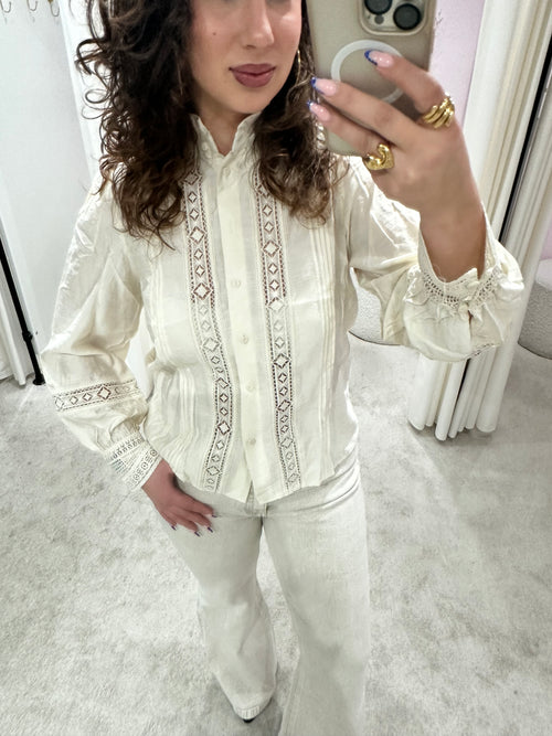 TIFFANY BLOUSE CRÈME