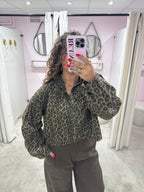 ARMY LEOPARD BLOUSE