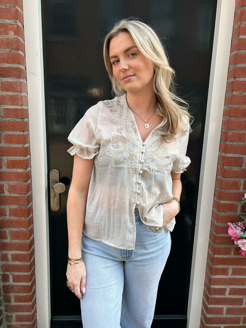 MARRA BLOUSE ECRU
