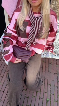 COPENHAGEN STRIPED SWEATER