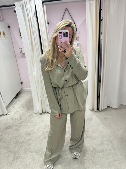 MELISA PANTALON ARMY GREEN