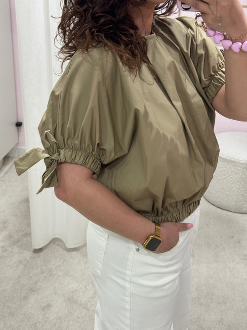 VICTOIRE BLOUSE OLIVE