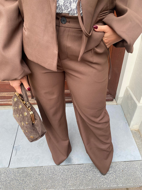 SOFI PANTALON BROWN