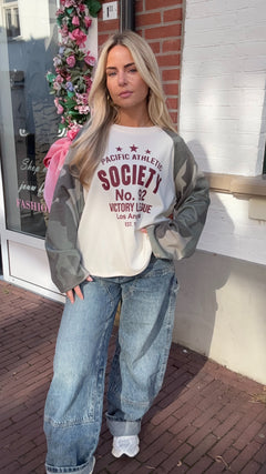 SOCIETY ARMY LONGSLEEVE